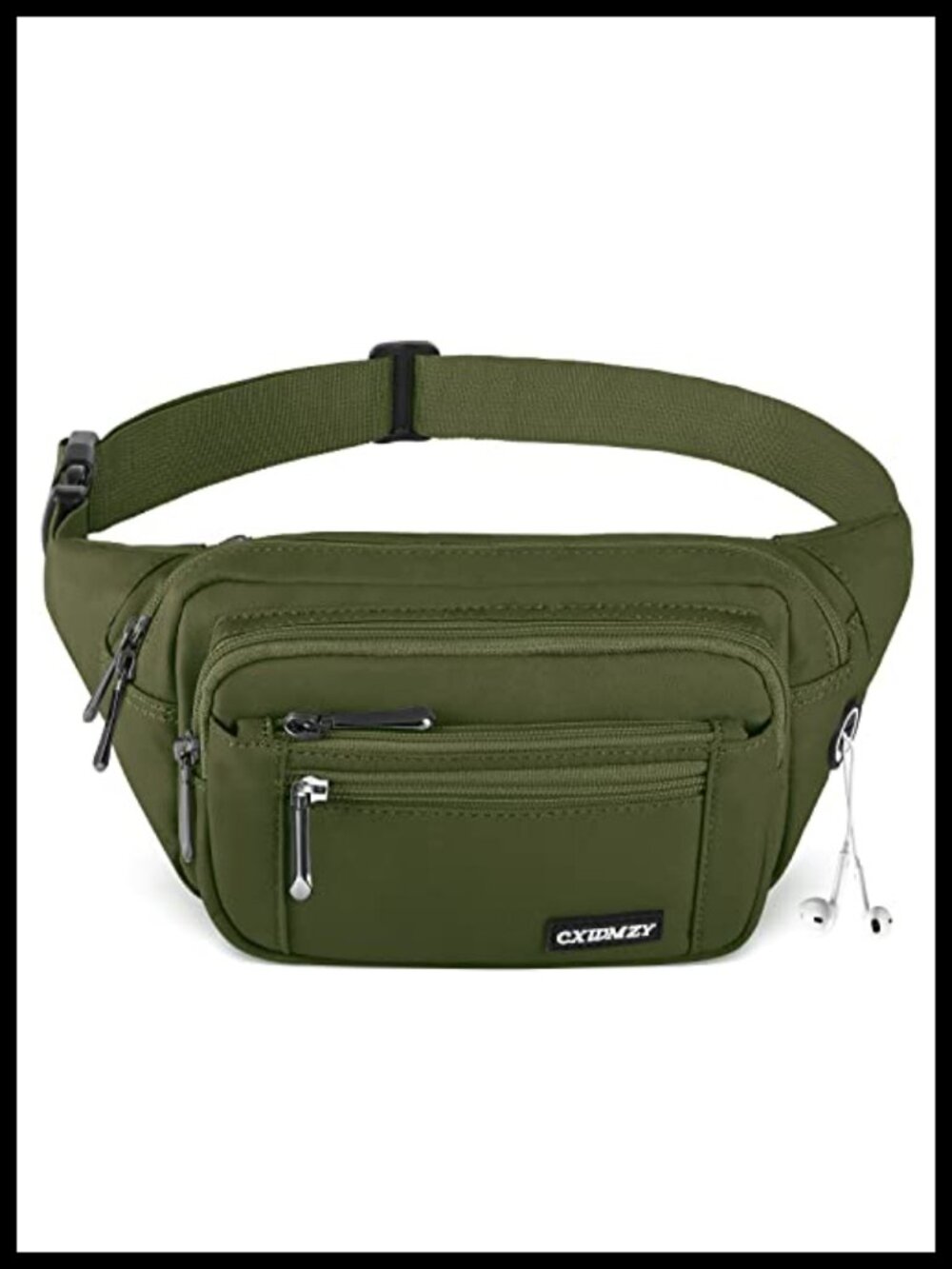 Waterproof Fanny Pack Multi-Pocket Waist Hip Bum Bag Travel Hiking